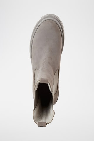 Bottines Chelsea en nubuck - Gris