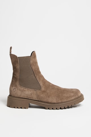 Bottines Chelsea en cuir - Marron