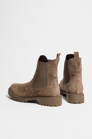 Bottines Chelsea en cuir - Marron