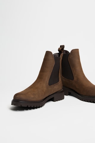 Bottines Chelsea - Marron