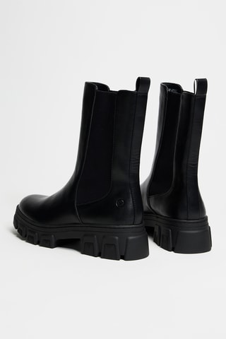 Bottines Chelsea en cuir - Noir
