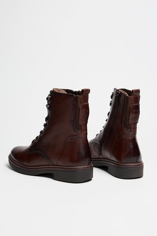 Boots en cuir - Marron