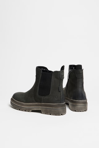 Bottines en cuir - Noir