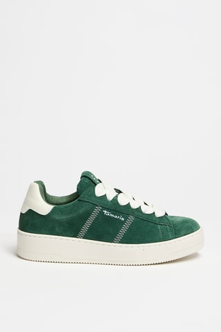 Baskets en cuir - Vert