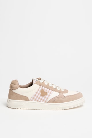 Baskets en cuir - Beige