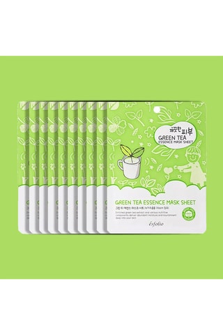 10 masques au thé vert - 10 x 25 ml