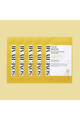 5 masques sérum Yuja Niacin 30 Days Blemish Care - 5 x 25 g