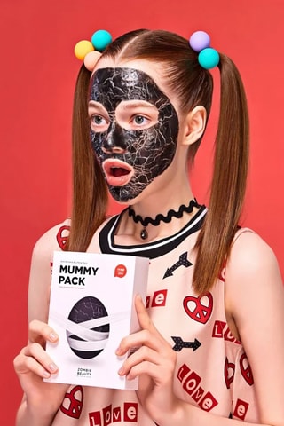 8 masques cosmétiques zombie beauty mummy pack & activator kit - Tous types de peau
