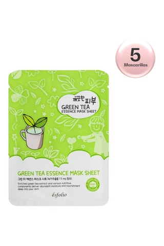 2 packs de 5 masque visage en feuille - 10 x 25 ml