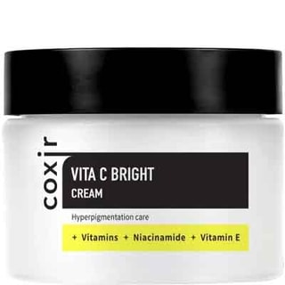 Coxir - Crème hydratante & illuminatrice - Niacinamide & vitamine C - Visage - 50 ml