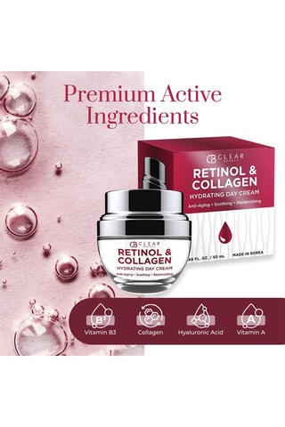 Crème de jour Rétinol et Collagène Clair Beauty - 50 ml