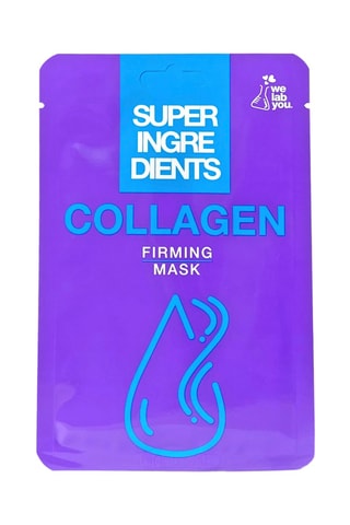 5 masques tissu raffermissants au collagène Super Ingrédients - 5 x 25 g