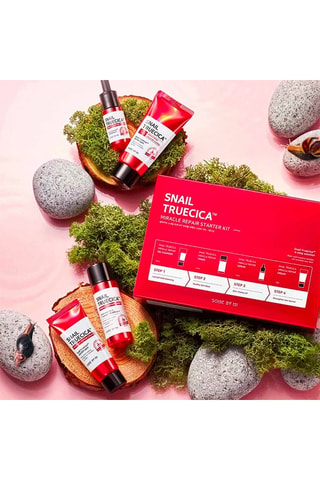 Some By Mi - Coffret soins réparateur - Snail Truecica - Visage - 90 ml