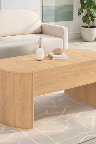 Table basse relevable Nami - 100 x 45 x 50 cm