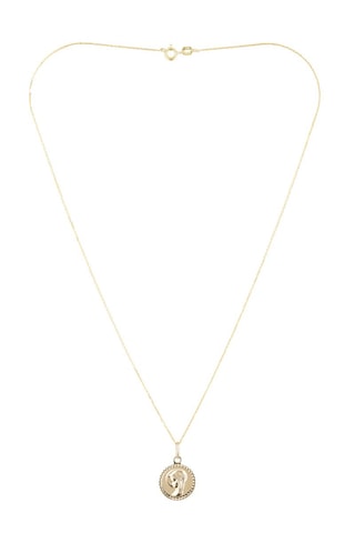 Pendentif Médaille de Marie - Or jaune