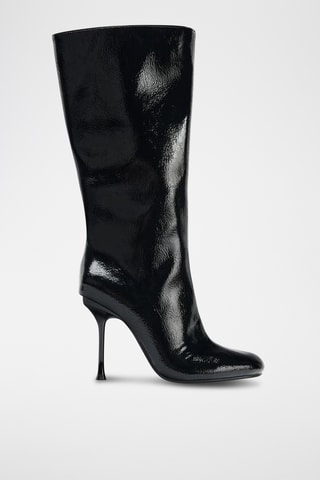 Bottes vernies - Noir