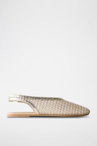 Ballerines - Doré
