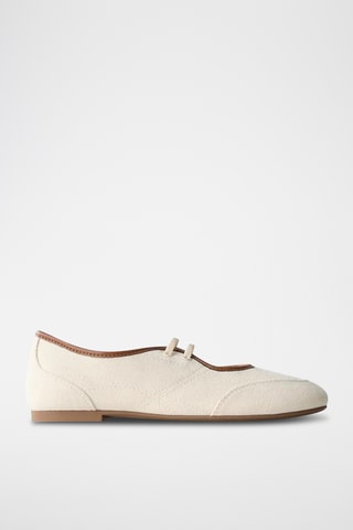 Ballerines - Ecru