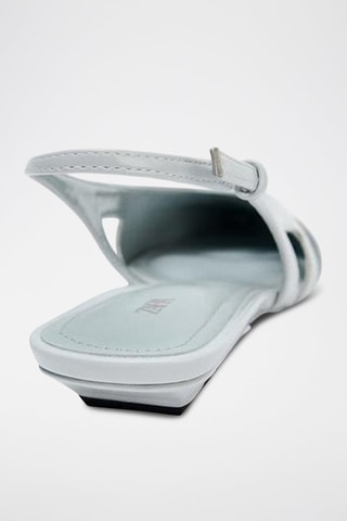 Ballerines vernies - Gris clair
