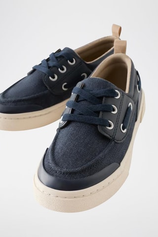Chaussures bateau - Bleu marine