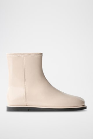 Bottines - Ecru
