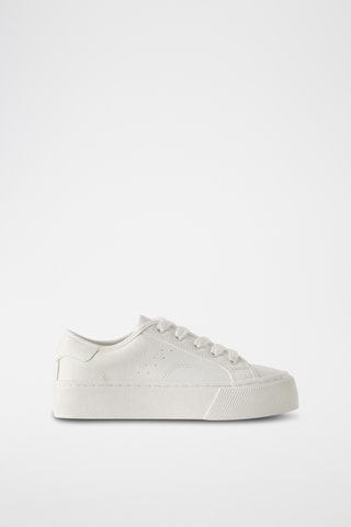 Baskets plateformes - Blanc