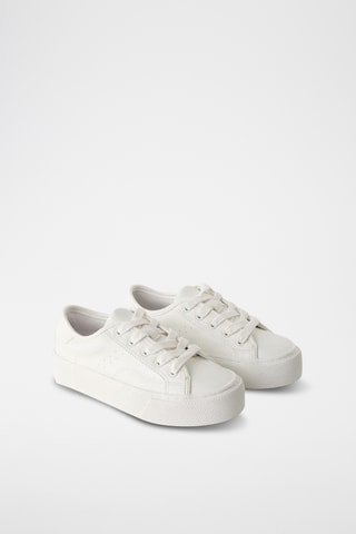 Baskets plateformes - Blanc