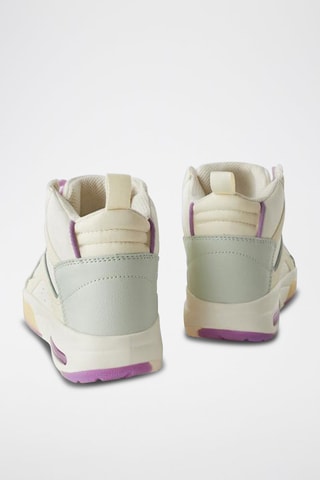 Baskets montantes - Blanc