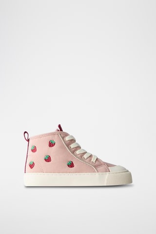 Baskets montantes - Rose