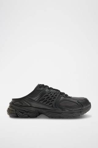 Baskets en cuir - Noir