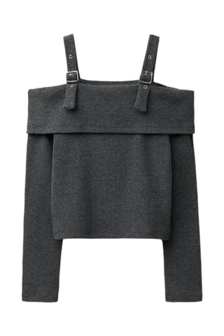 Pull - Gris foncé chiné