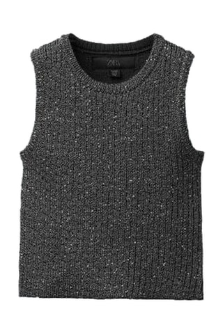 Pull sans manches - Anthracite