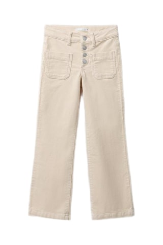 Pantalon en velours - Beige