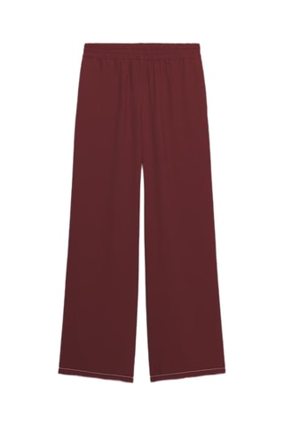 Pantalon wide legs - Bordeaux
