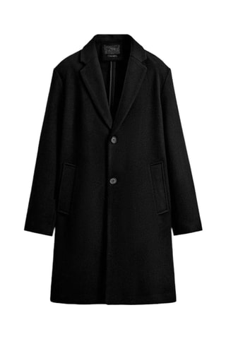 Manteau en laine - Noir