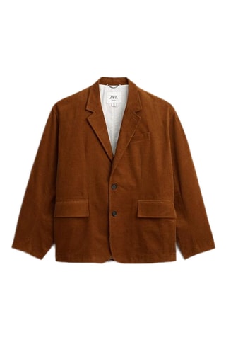 Veste en velours - Camel