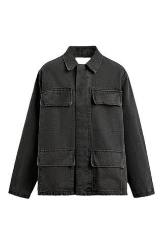 Veste en jean - Noir