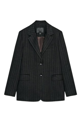 Veste en lin - Gris foncé