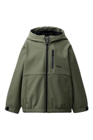 Veste à capuche Softshell - Kaki