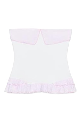 Top bustier - Blanc