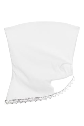 Top bustier - Blanc
