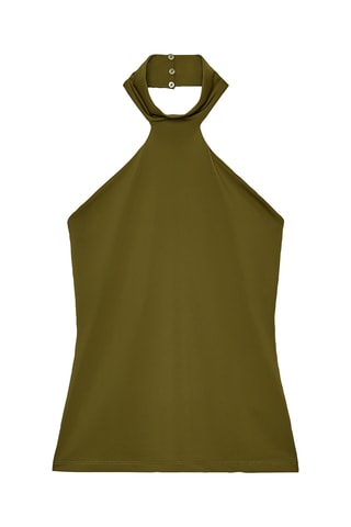 Top - Vert olive
