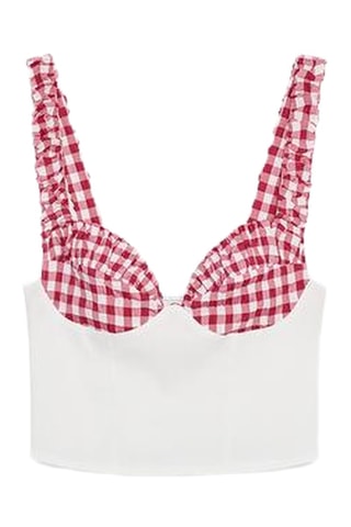 Crop top - Blanc