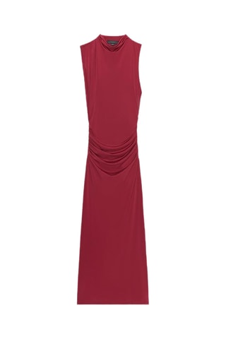 Robe midi - Rouge