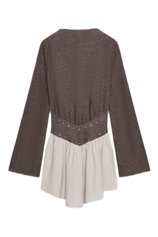 Robe patineuse - Marron