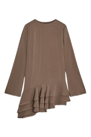 Robe patineuse - Marron foncé