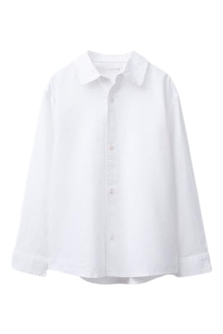 Chemise en lin - Blanc