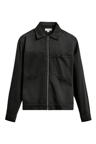 Surchemise en jean - Noir