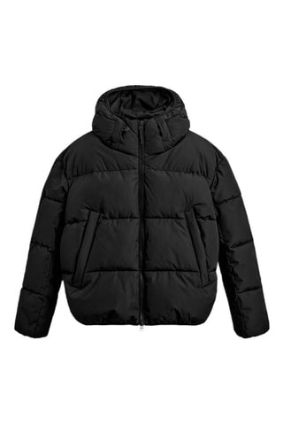 Doudoune à capuche - Noir