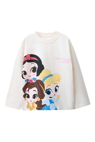 T-shirt Princesses Disney - Blanc